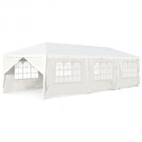 10' x 30' Outdoor Canopy Tent with Side walls-White