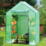 Mini Portable 4 Tier 8 Shelves Walk-in Plant Greenhouse