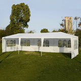 10' x 30' Outdoor Party Wedding 5 Sidewall Tent Canopy Gazebo