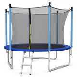 Outdoor Trampoline with Safety Closure Net-10 ft