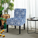 Armless Accent Upholstered Fabric Dining Chair
