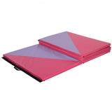 4' x 10' x 2" Triangular Splicing Thick Folding Panel Gymnastics Mat