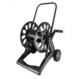 Steel Garden Hose Reel Cart with Wheels Holds