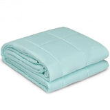 15 lbs 48" x 72" Premium Cooling Heavy Weighted Blanket-Light Green